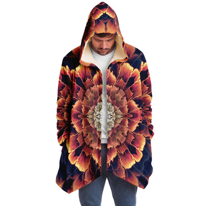 "Mandala Bloom" HOODED CLOAK