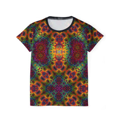 "Lysergic Burst" WOMEN'S SPORT TEE