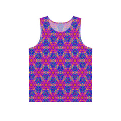 "Mystic Flower Lattice" MEN'S TANK TOP