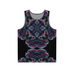 "Mushroom Tree Mandala" MEN'S TANK TOP