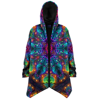 "Fungus Amongus Mandala" HOODED CLOAK