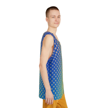 "Morphing Cycles Blue" MEN'S TANK TOP