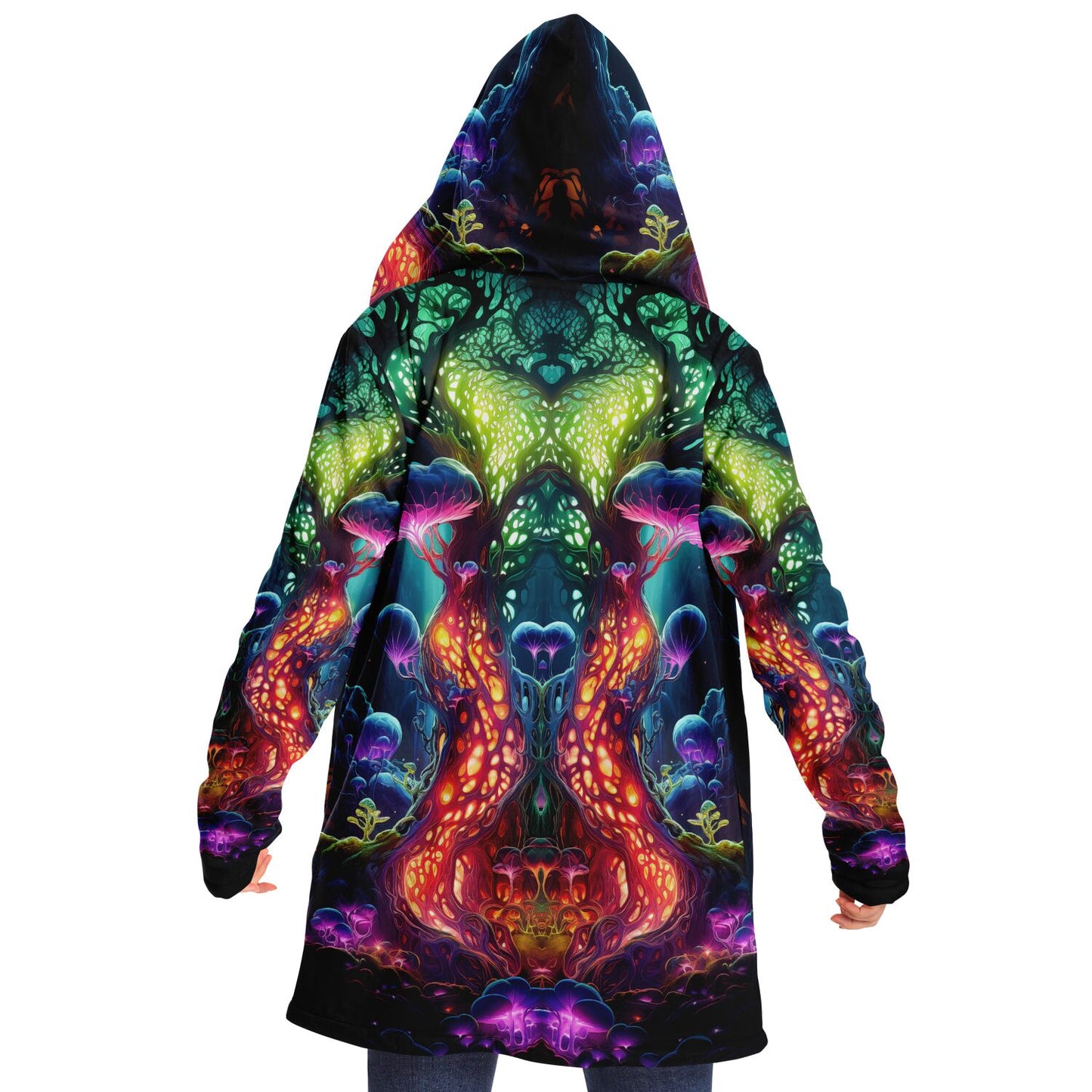 "Fungal Abyss" HOODED CLOAK copy