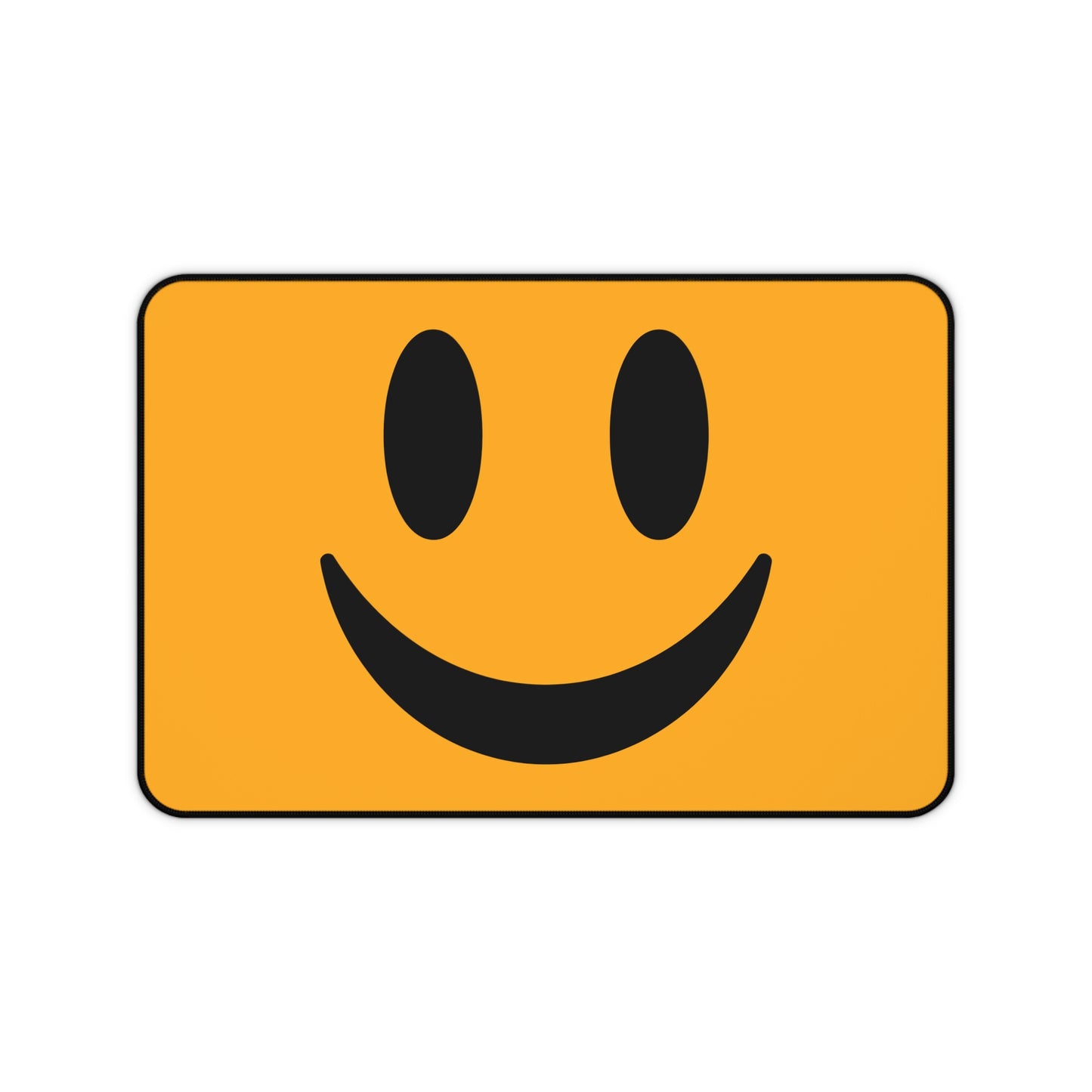 "Yellow Smiley" DESK MAT (12x18)(12x22)(15.5x31)