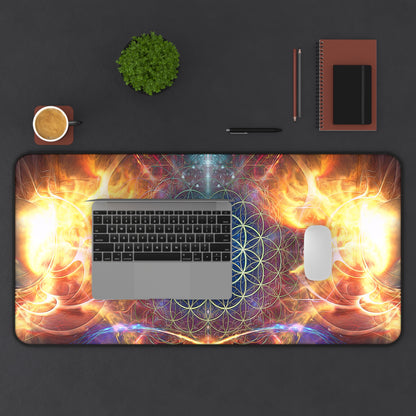 "Source" DESK MAT / MOUSE PAD (12x18)(12x22)(15.5x31)