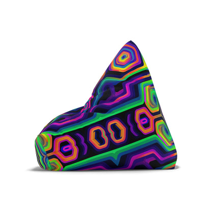 "Tripnotist Split" BEAN BAG CHAIR COVER