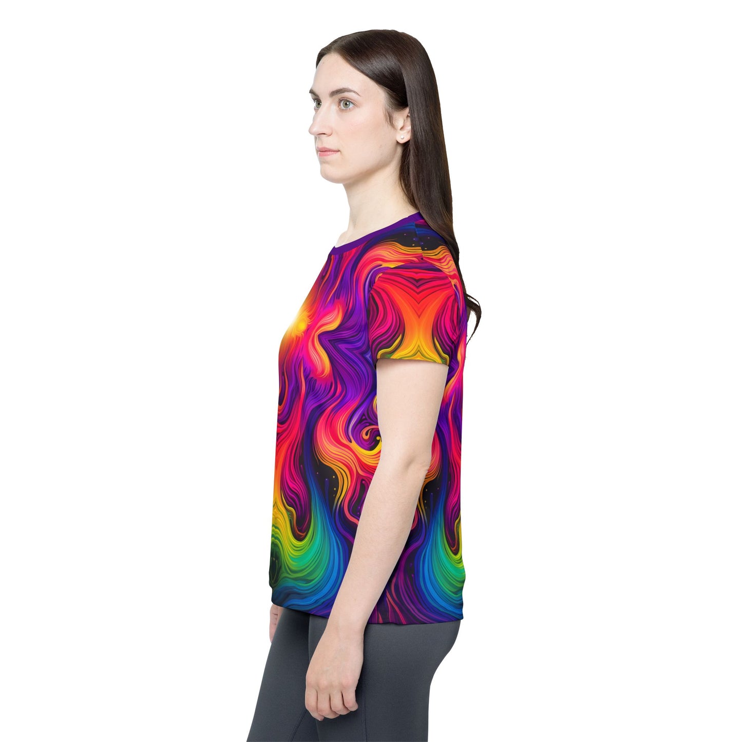 "Cosmic Currents" (WOMEN'S) SPORT TEE