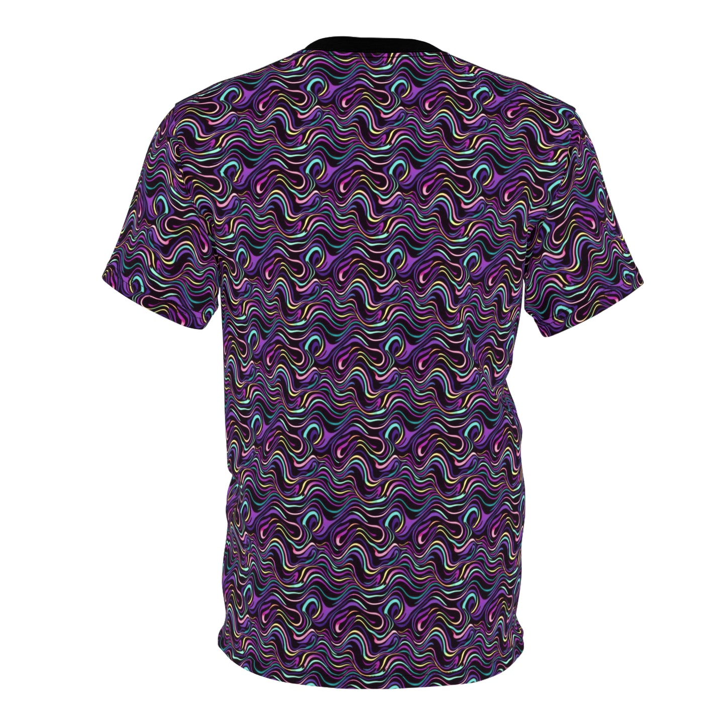 Purple Liquid Pattern Premium Tee