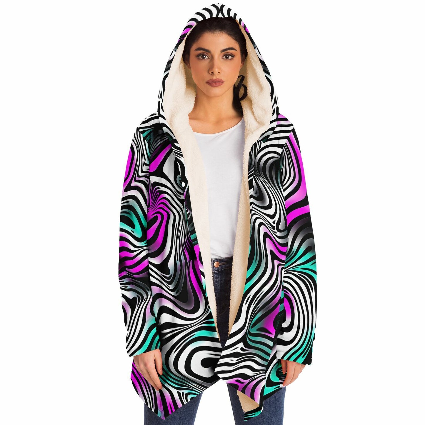 "Can't Catch This" HOODED CLOAK