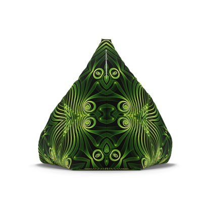 "Green Lattice" BEAN BAG CHAIR COVER