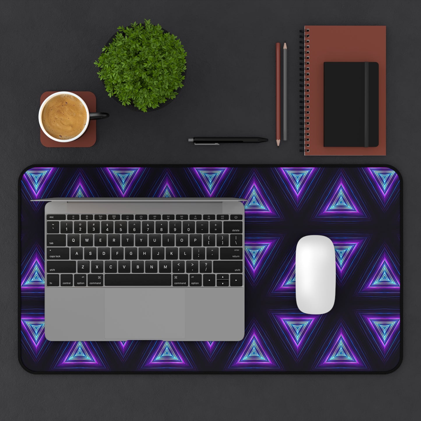 "Dark Prism" DESK MAT (12x18)(12x22)(15.5x31)