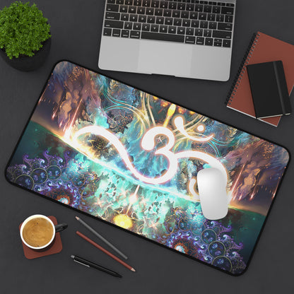Density 432 desk mat rolled up to show its flexible surface