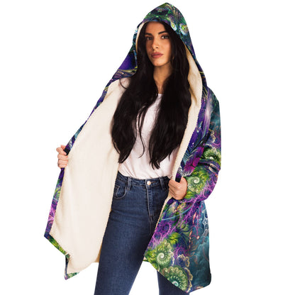 "Emergence" HOODED CLOAK