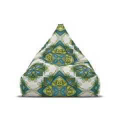 "Porcelain Bloom" BEAN BAG CHAIR COVER