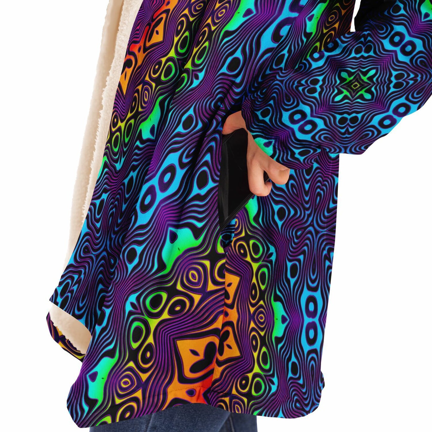 "Surf's Up" HOODED CLOAK