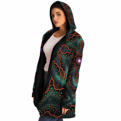 "Multiverse (Black)" HOODED CLOAK