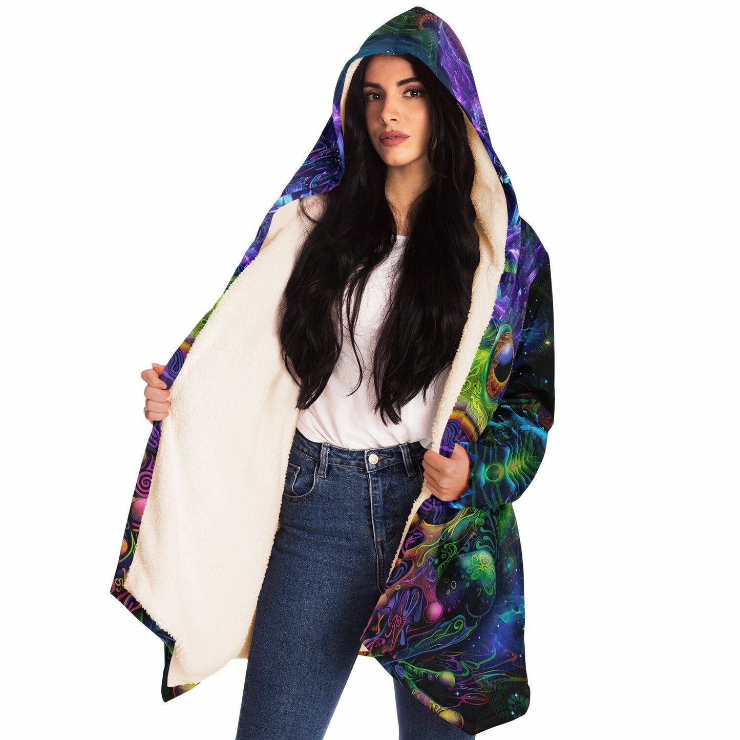 "Kiss Me" HOODED CLOAK