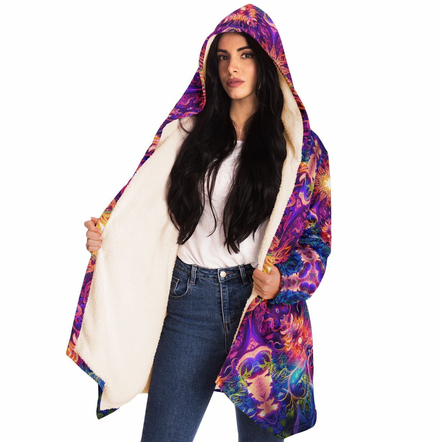 "The Sacred Circle" HOODED CLOAK