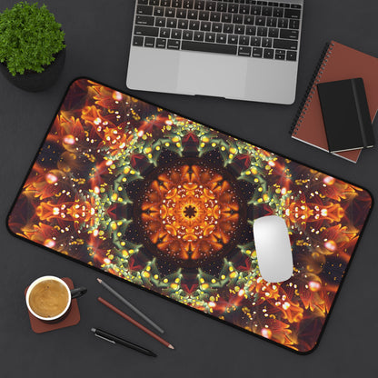 "Autumn Bloom" DESK MAT / MOUSE PAD (12x18)(12x22)(15.5x31)