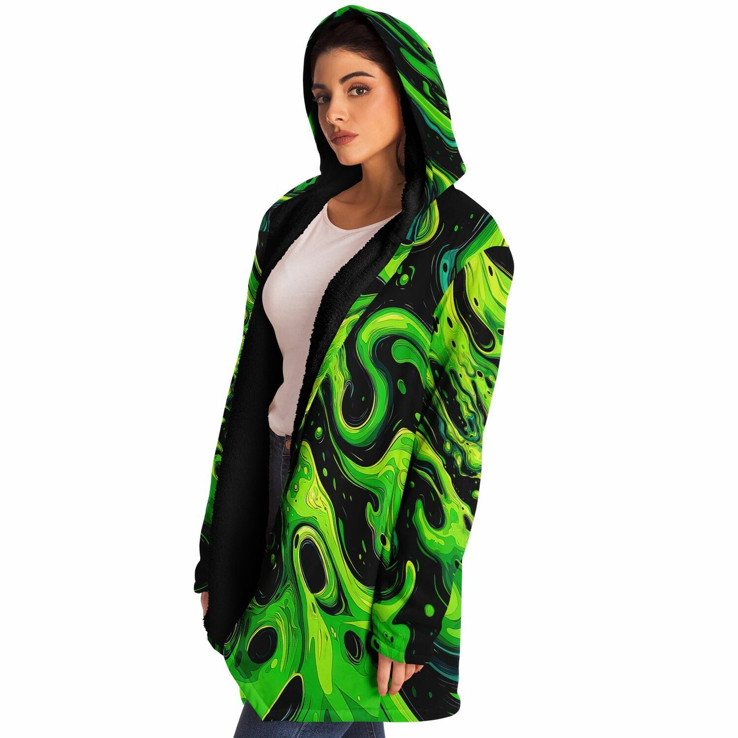 "Slimer" HOODED CLOAK