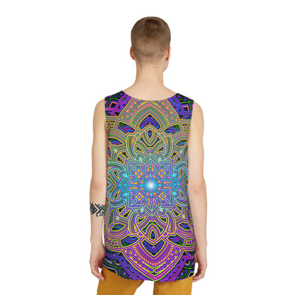 "Spectral Stroke" MEN'S TANK TOP