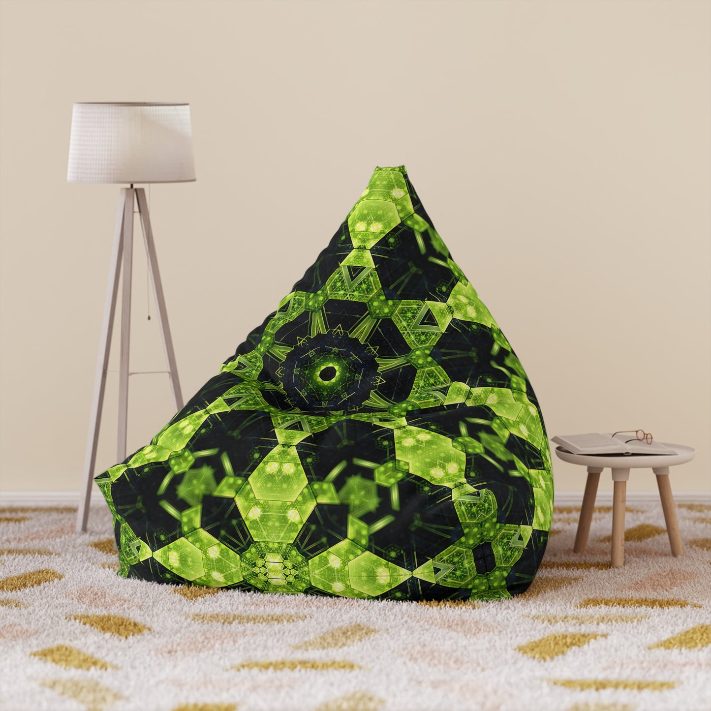 "Geocomb" BEAN BAG CHAIR COVER