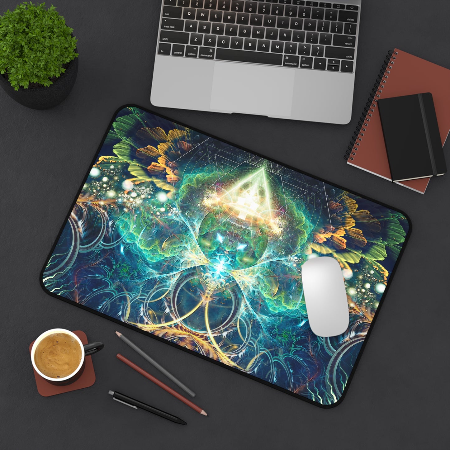 "Blossom" DESK MAT (12x18)(12x22)(15.5x31)