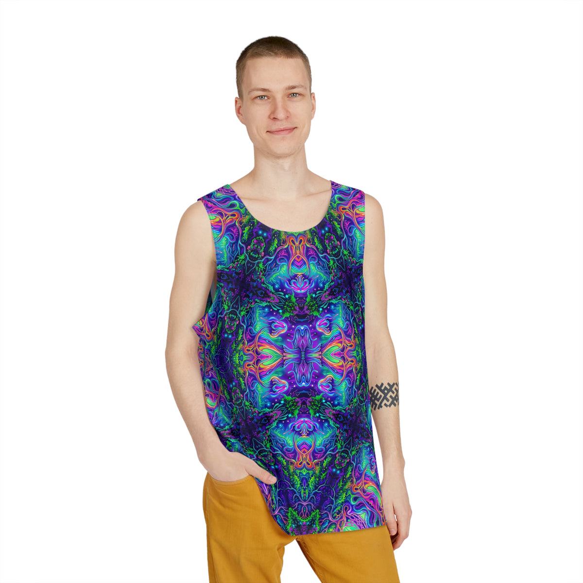"Convergence" MEN'S TANK TOP