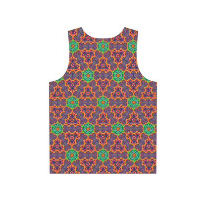 "Overtaken Lattice" MEN'S TANK TOP