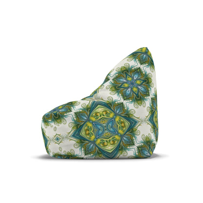"Porcelain Bloom" BEAN BAG CHAIR COVER