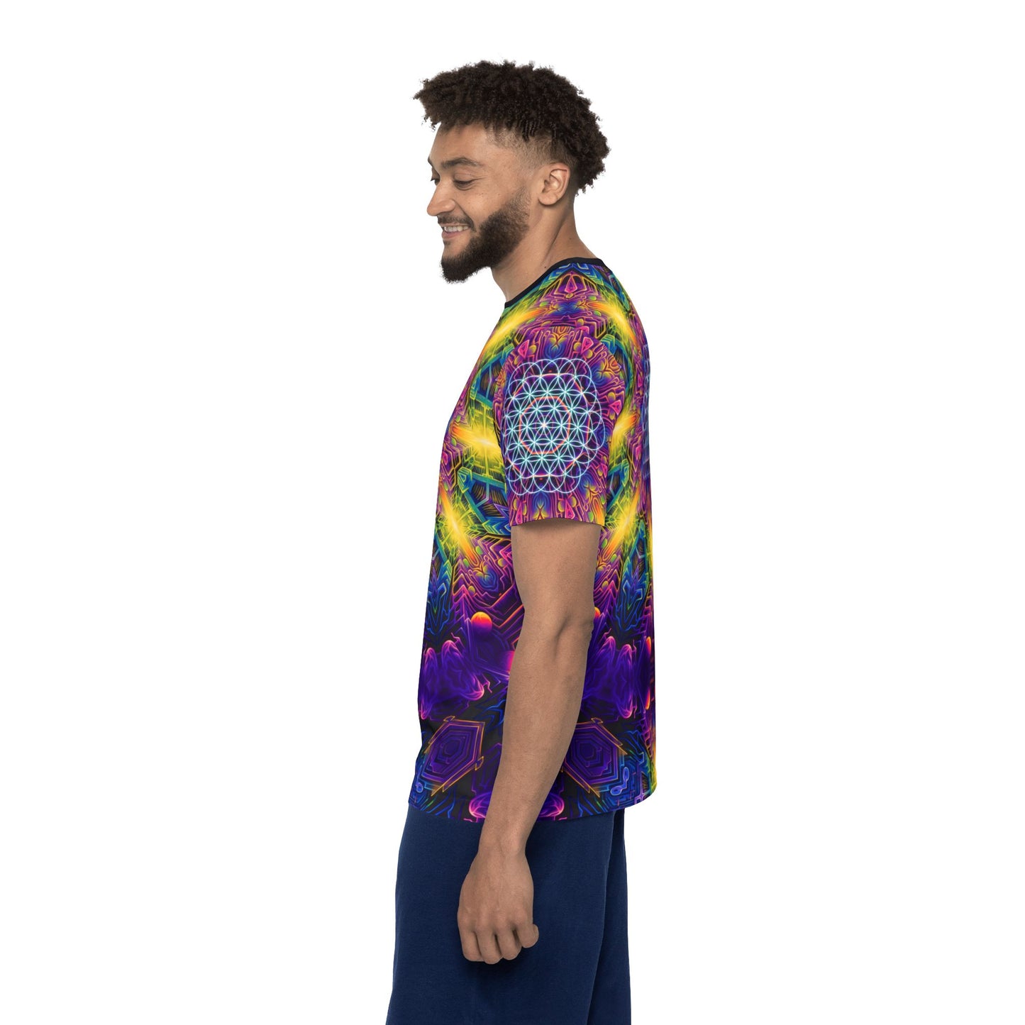 "DMandalaT" (MEN'S) SPORT TEE