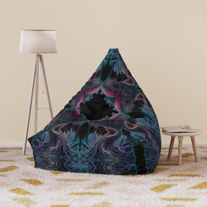 "Mushroom Tree Mandala" BEAN BAG CHAIR COVER