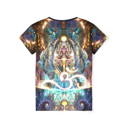 Back view of the Density 432 sport tee, showing the full print pattern.