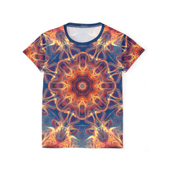 "Aquatic Rays" WOMEN'S SPORT TEE