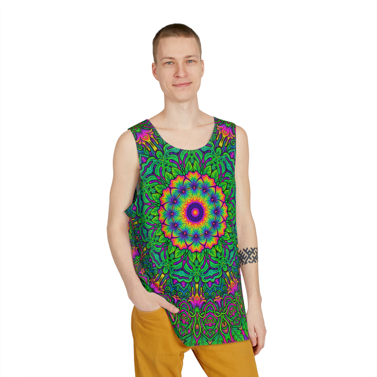 "Jungle Blossom" MEN'S TANK TOP