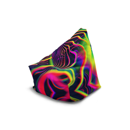 "Psychedelic Tracers" BEAN BAG CHAIR COVER