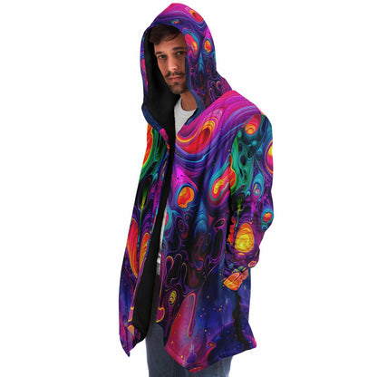 "Nebulon" HOODED CLOAK