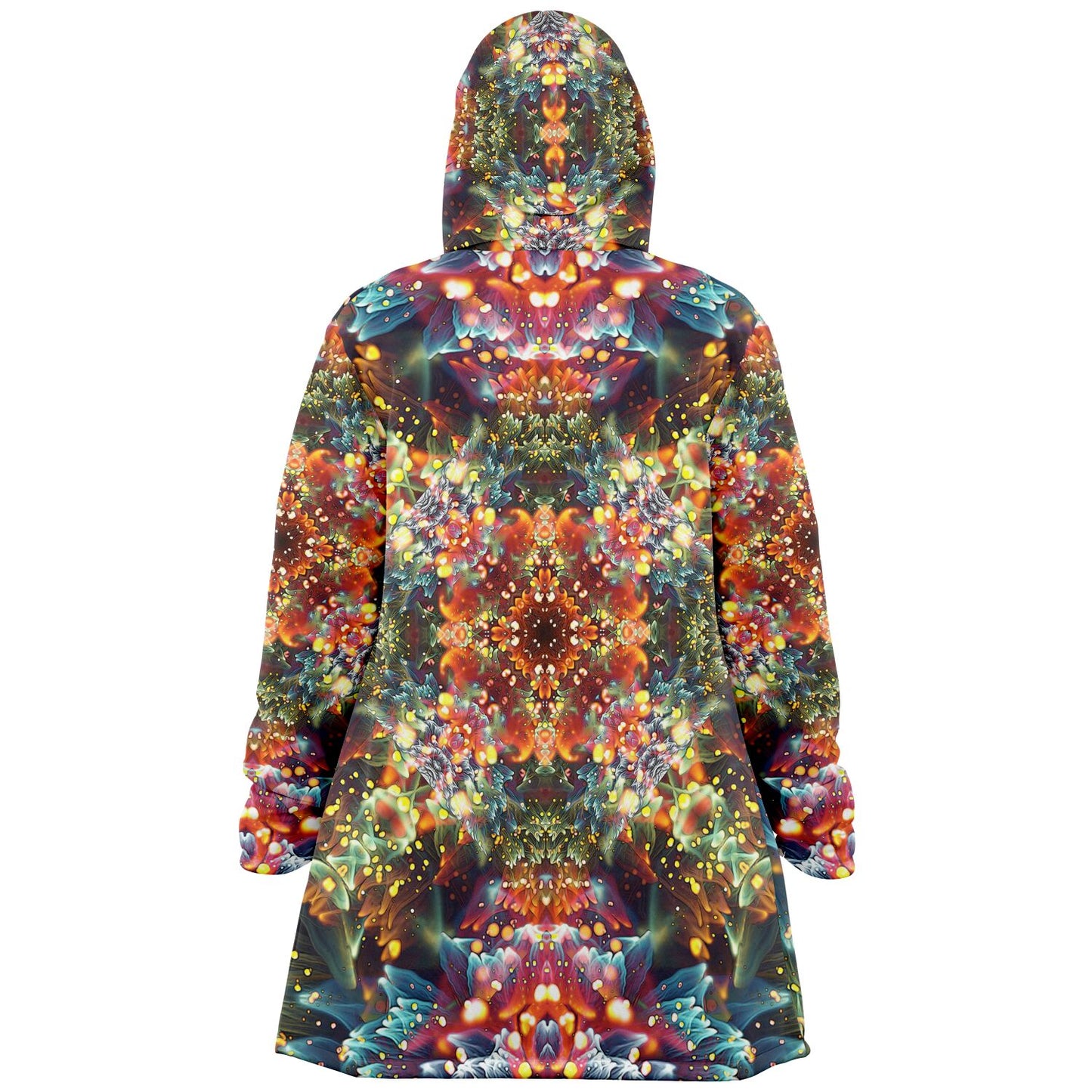 "Kaleidobloom" HOODED CLOAK