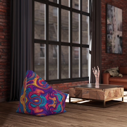 "Liquid Psy" BEAN BAG CHAIR COVER
