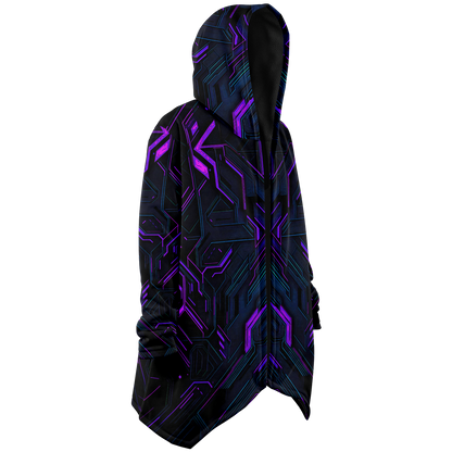 "Alice In Night City" HOODED CLOAK
