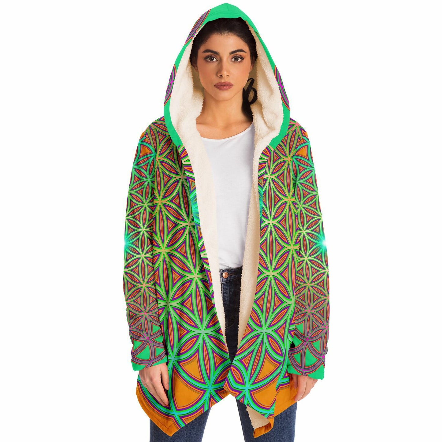 "311 FOL" HOODED CLOAK