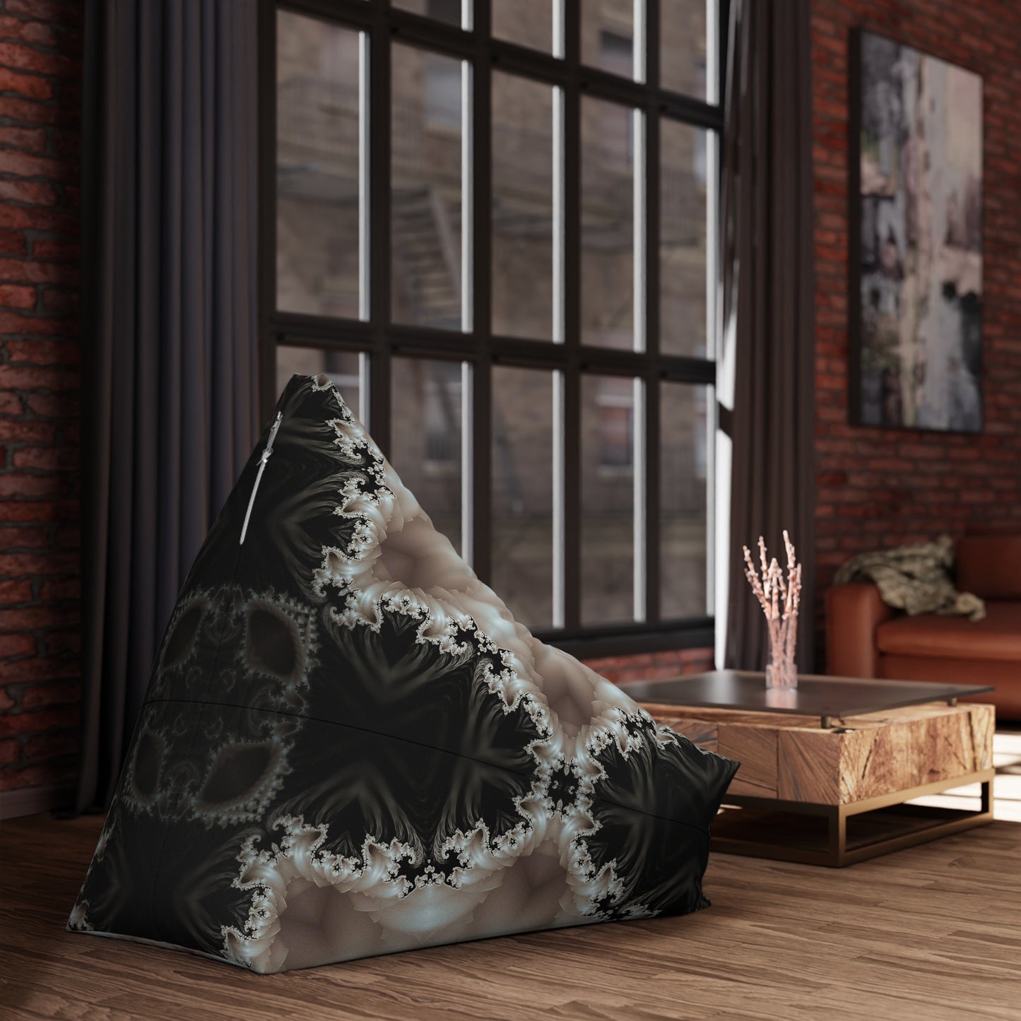 "Duality" BEAN BAG CHAIR COVER