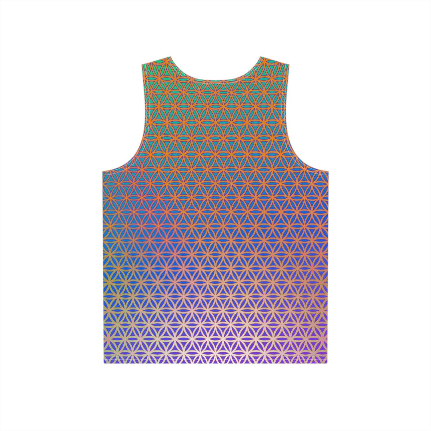 "Flower de Life (Top Version)" MEN'S TANK TOP