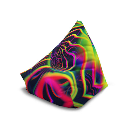 "Psychedelic Tracers" BEAN BAG CHAIR COVER