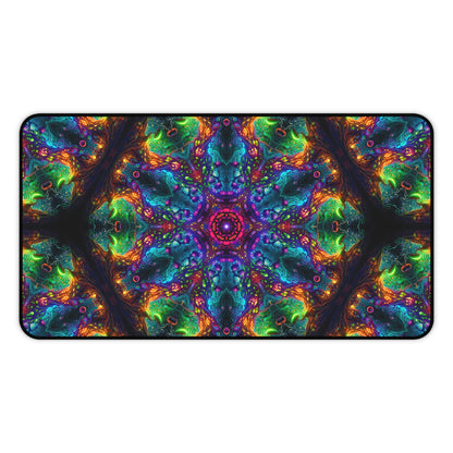 "Fungus Amongus Mandala" DESK MAT (12x18)(12x22)(15.5x31)
