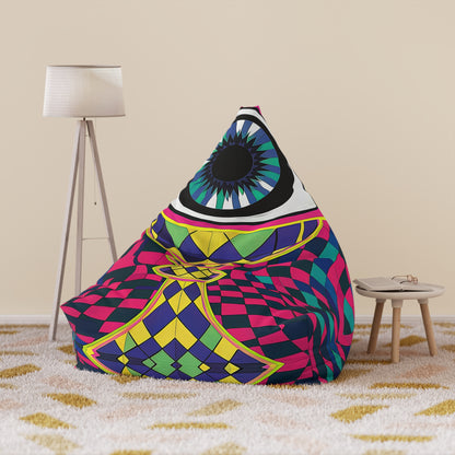 "All Seeing Checkers" BEAN BAG CHAIR COVER