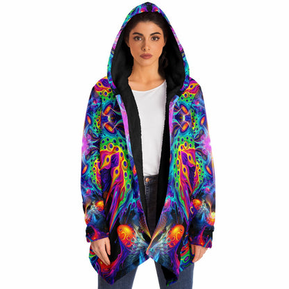 "Nebulizer" HOODED CLOAK