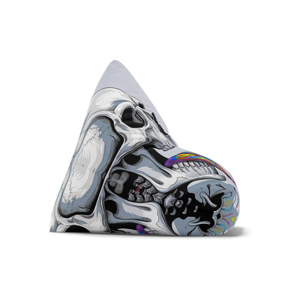"Psychedelic Tongue Skull" BEAN BAG CHAIR COVER