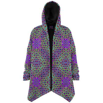 "Cymatic Surge" HOODED CLOAK
