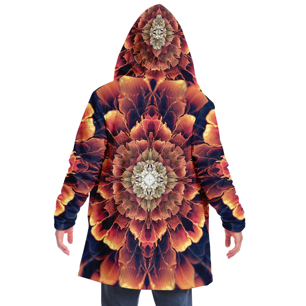 "Mandala Bloom" HOODED CLOAK